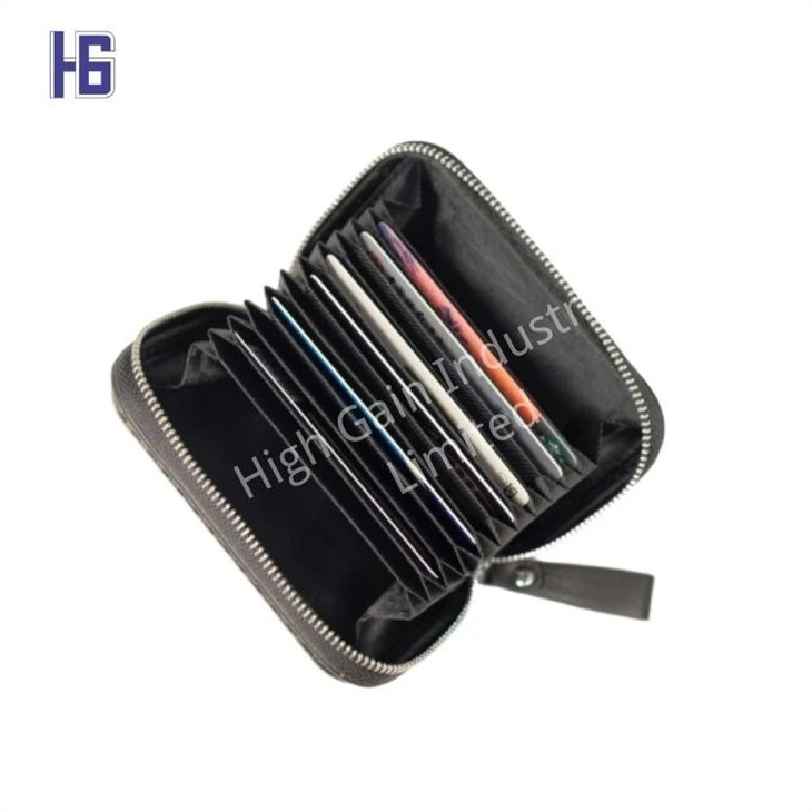 12 fold carbon fiber card wallet